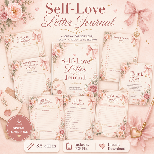 Self-Love Letter Journal