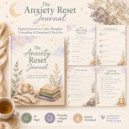 The Anxiety Reset Journal