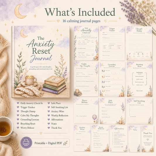 The Anxiety Reset Journal