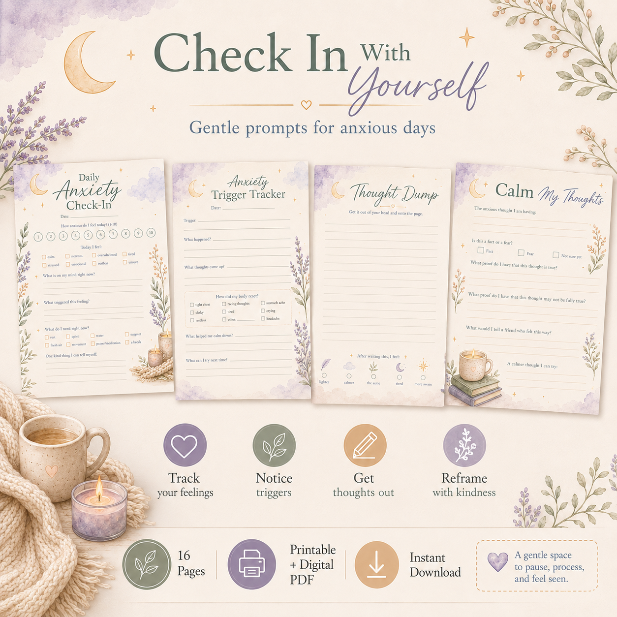 The Anxiety Reset Journal