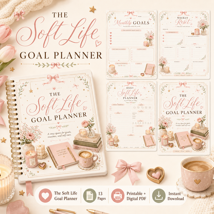 The Soft Life Goal Planner