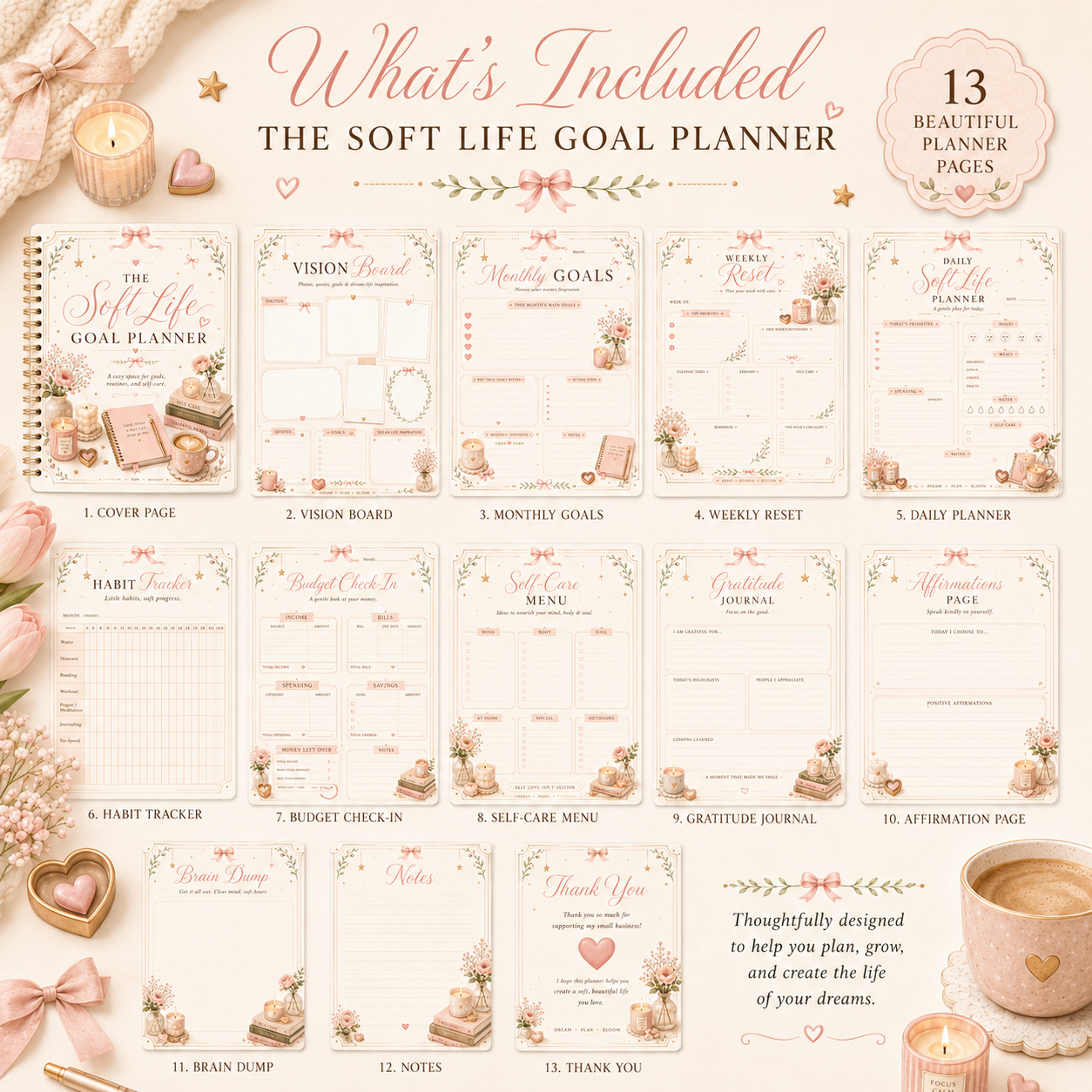 The Soft Life Goal Planner