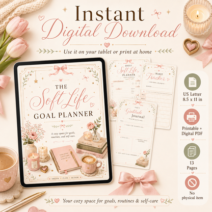 The Soft Life Goal Planner
