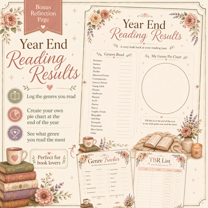 The Cozy Book Nook Reading Journal