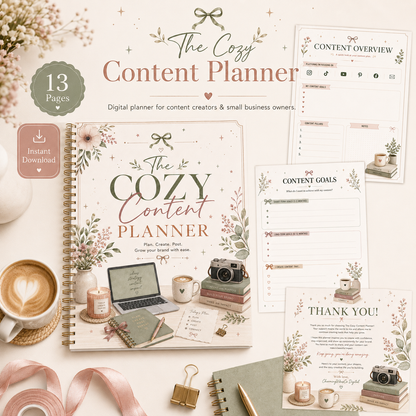 The Cozy Content Planner