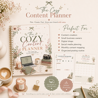 The Cozy Content Planner